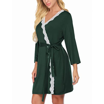 Ekouaer Maternity Nursing Robe Perfect for New Moms