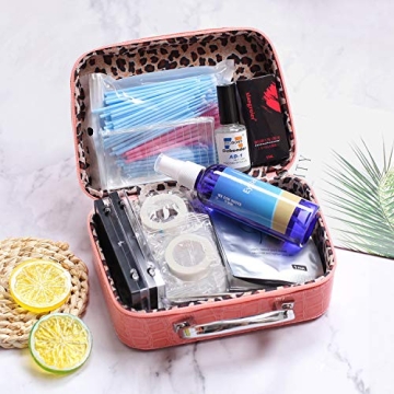 17Pcs Eyelash Extension Training Kit with Mannequin Head