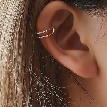 Stylish IRONBOX 9Pcs Adjustable Ear Cuff Earrings