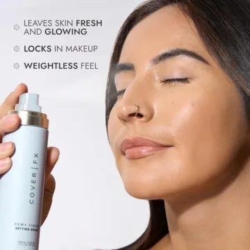 COVER FX Dewy Finish Setting Spray - Hydrating Makeup Mist