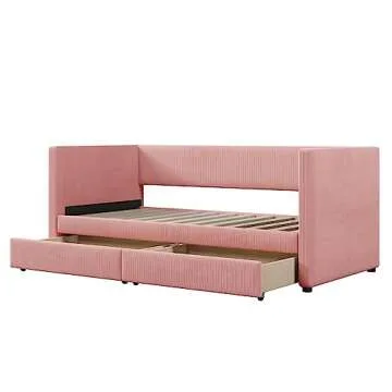 Stylish Harper & Bright Twin Daybed with Storage Drawers