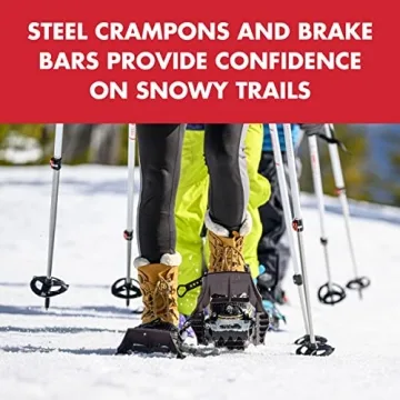 MSR Evo Trail Snowshoes, 22 Inch Pair, Midnight