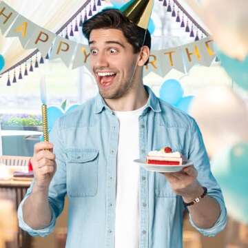 21st Birthday Gifts for Him, 21st Birthday Decorations for Him Mens Gifts Cross Bracelet Cool 21 Year Old Birthday Gifts for Men Boys Son Grandson Nephew Brother Boyfriend Male Guys Stuff