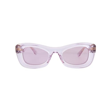 Bottega Veneta Square/Rectangle Sunglasses Violet Violet Violet Luxury Eyewear Made In Italy Acetate...