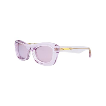 Bottega Veneta Violet Square/Rectangle Sunglasses for All
