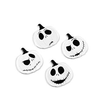 The Nightmare Before Christmas Jack Skellington The Pumpkin King Coaster Set | Unique Ceramic Coaste...