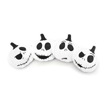 Jack Skellington Pumpkin Coaster Set - Nightmare Collectibles
