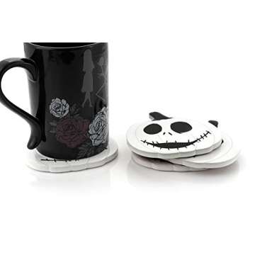 Jack Skellington Pumpkin Coaster Set - Nightmare Collectibles