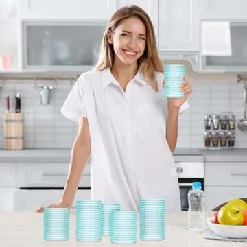 Foaincore Lake Blue Glassware Set - Vintage Elegance