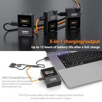 Affordable Comica BoomX-D2 Wireless Microphone for Creators