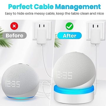 ZUOLACO Echo Dot 4th/5th Generation Table Holder