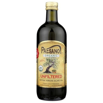 Paesanol Organic Unfiltered Extra Virgin Olive Oil 33.8 Fl Oz