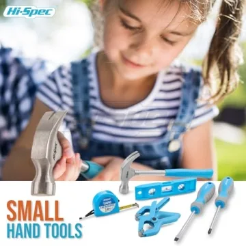 Hi-Spec Kids Tool Kit 16pc - Real Metal Tools for Fun