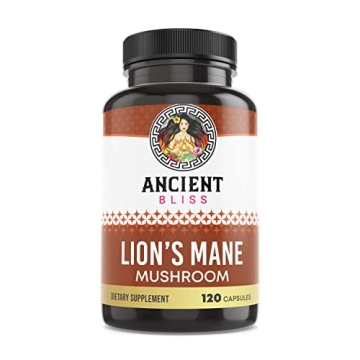 Ancient Bliss Lion's Mane Supplement - Boost Mental Clarity & Energy