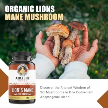 Ancient Bliss Lion's Mane Supplement for Mental Clarity
