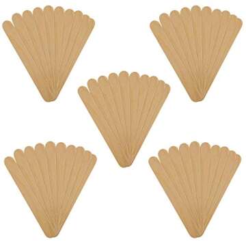 TCP Global Wood Mixing Sticks for Crafts & Automotive 50 Pack