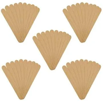 TCP Global Wood Mixing Sticks for Crafts & Automotive 50 Pack