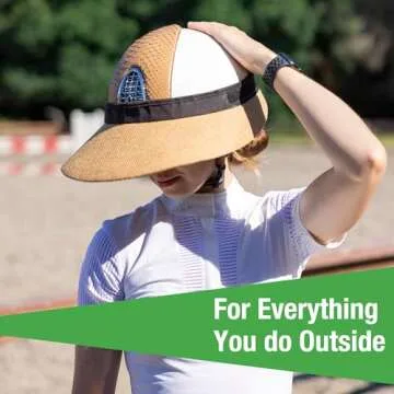EquiVisor: 4.5” Sun Visor for Outdoor Activities