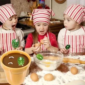 Cute BigNoseDeer Cactus Measuring Cups and Spoons Set