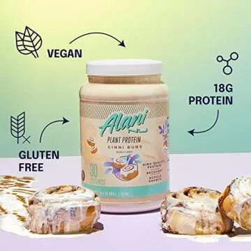 Alani Nu Plant-Based Protein Powder CINNIBUNS 18g Vegan Protein