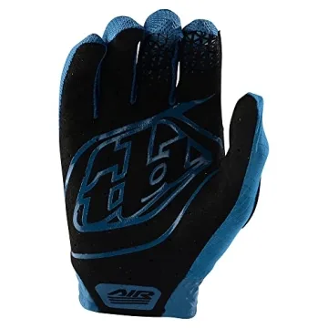 Troy Lee Designs X Oakley Vision Air Glove for Mountain Bike/BMX/Motorcycle/Dirtbike, Breathable, Silicon Grips AIR Glove; Slate Blue LG