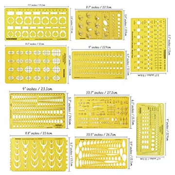Traceease Jewelry Template Set for Accurate Design
