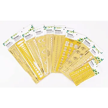 Traceease Jewelry Template Set for Accurate Design