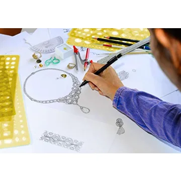 Traceease Jewelry Template Set for Accurate Design