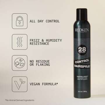 Redken Control Hairspray 28 Extra High Hold for All Hair Types