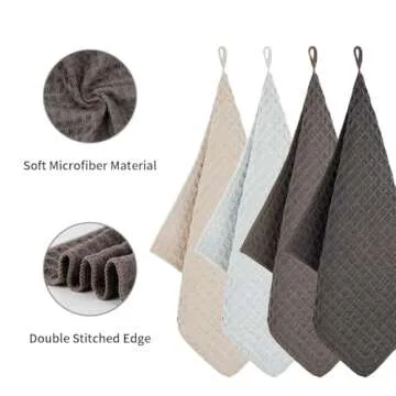 Watchget Barista Microfiber Cloths - Essential 4 Pack