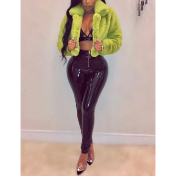 Ophestin Women's Luxury Faux Fur Coat for Winter Fashion