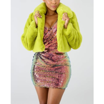 Ophestin Women's Luxury Faux Fur Coat for Winter Fashion