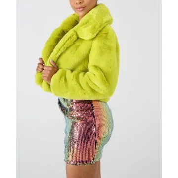 Ophestin Women's Luxury Faux Fur Coat for Winter Fashion