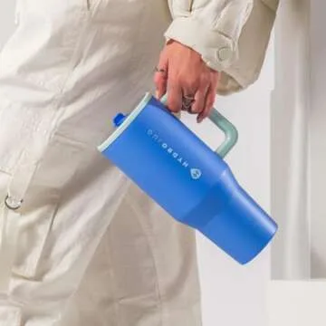 HydroJug Traveler 40 oz Water Bottle - Stylish & Leak-Proof