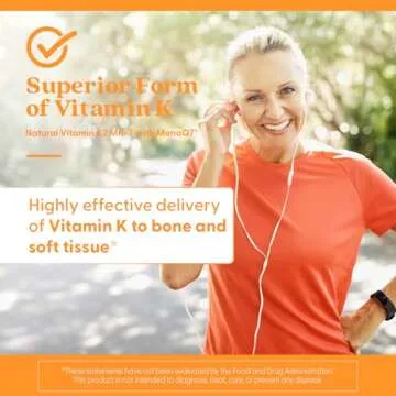 Doctor's Best Natural Vitamin K2 MK-7 for Bone Health