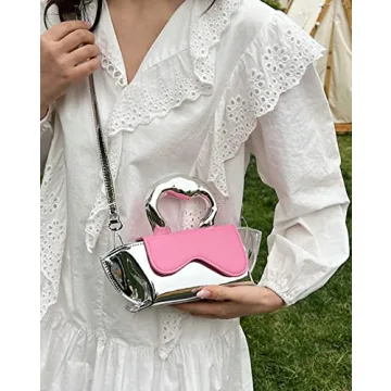 Buy Small Silver Bag Perfect for Casual and Evening Wear