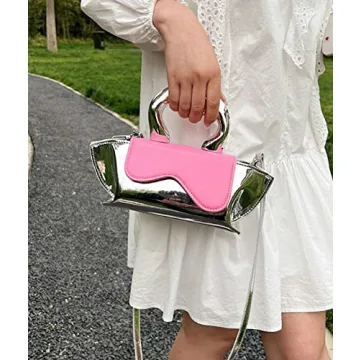 Buy Small Silver Bag Perfect for Casual and Evening Wear