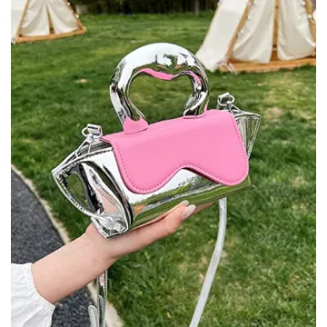 Buy Small Silver Bag Perfect for Casual and Evening Wear
