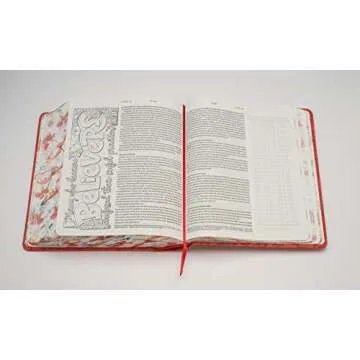 Inspire FAITH Bible NLT: Creative Journaling & Coloring