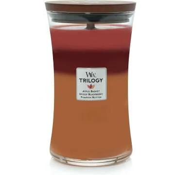 WoodWick Autumn Harvest Candle - Premium Soy Blend