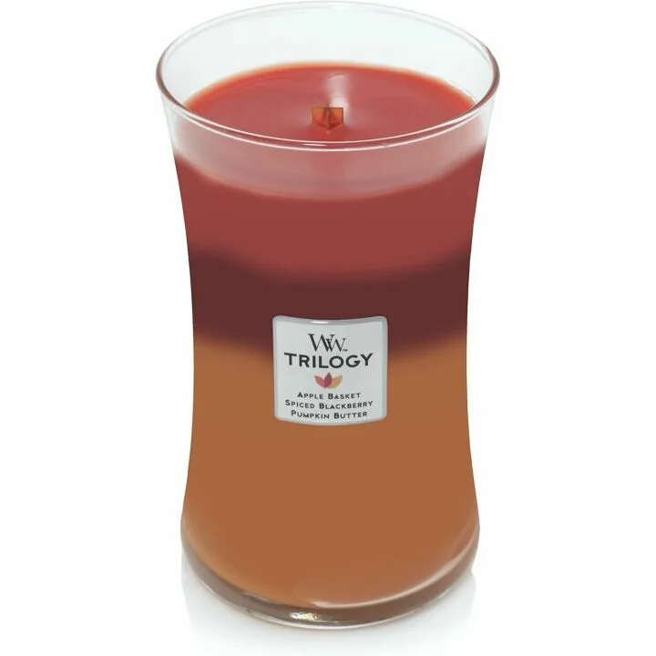 WoodWick Autumn Harvest Candle - Premium Soy Blend