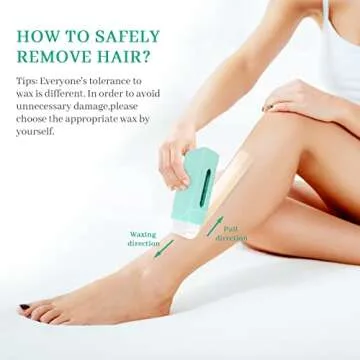 Roll-On Wax Warmer for Effortless Hair Removal at Home