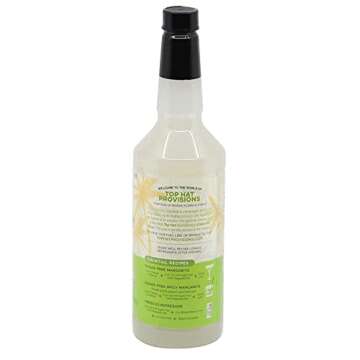 Top Hat Keto Sugar Free Lime Margarita Mix - Craft Delicious Skinny Margaritas at Home