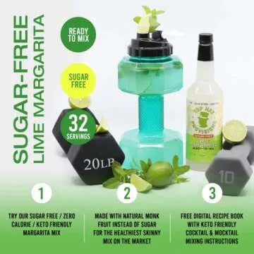 Top Hat Keto Lime Margarita Mix - Sugar Free & Craft Ready