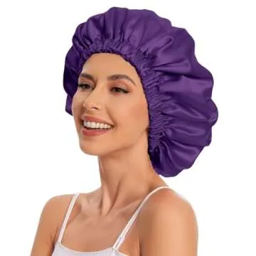Luxurious Satin Bonnet for Hair - Natural & Curly Care
