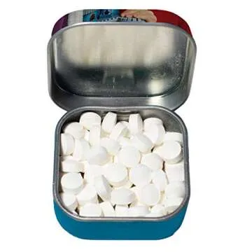 The Unemployed Philosophers Guild Mister Rogers' EncourageMints Breath Mints, 1 Tin, Net Wt .4oz (12g)