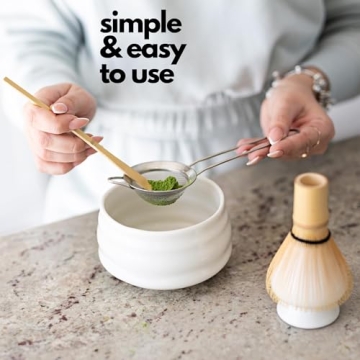 Marce Matcha Whisk Set with Bowl and Accessories