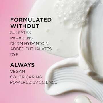 L’Oréal Paris Bonding Shampoo for Color Treated Hair, Strengthens and Repairs Weak Hair Bonds, Sulfate Free & Vegan Hair Care, EverPure, 6.8 Fl Oz