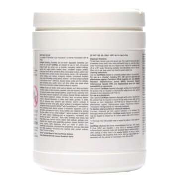 CaviWipes Metrex Disinfecting Towelettes Canister Wipes, 160 Count