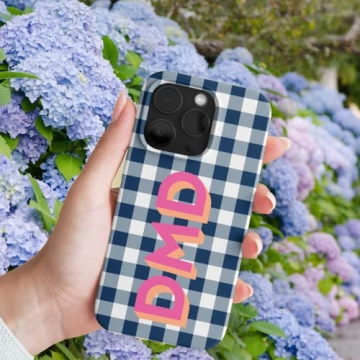 Stylish Gingham Phone Cases - Personalize Yours Now